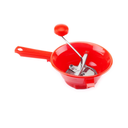 TOMATALO - Passaverdura in Plastica C/2 Filtri con disco, appendibile - Cm.30