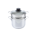 POTTY - Pentola Per Pasta - Pentola Con Scolapasta E Coperchio, 3 Lt In Scatola Colorata - Cm.18