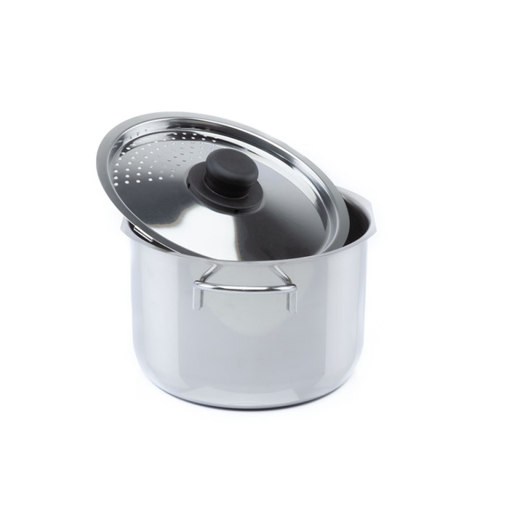 MESH - Cuoci & Scola - Vaso Con Coperchio Con Fori In Scatola Colorata - Cm.18