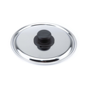 STEEL LID MOUNTED w/ KNOB & SCREW w/ STICKER - CM.32