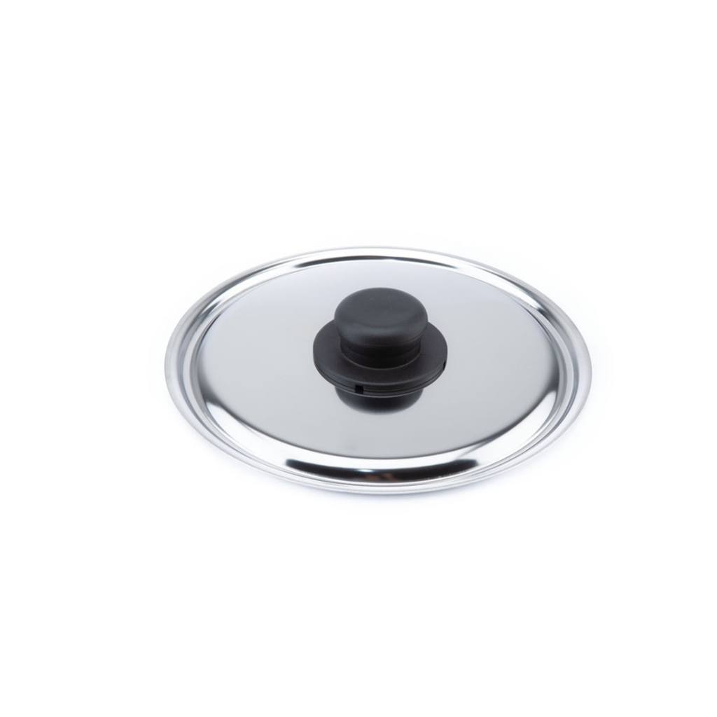 STEEL LID MOUNTED w/ KNOB & SCREW, w/ SLEEVE - CM.16