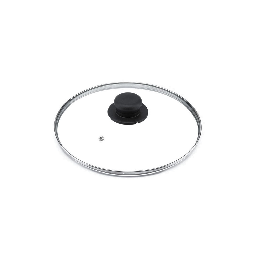 GLASS LID MOUNTED w/ KNOB & SCREW, w/ SLEEVE - CM.20