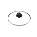 GLASS LID MOUNTED w/ KNOB & SCREW, w/ SLEEVE - CM.24