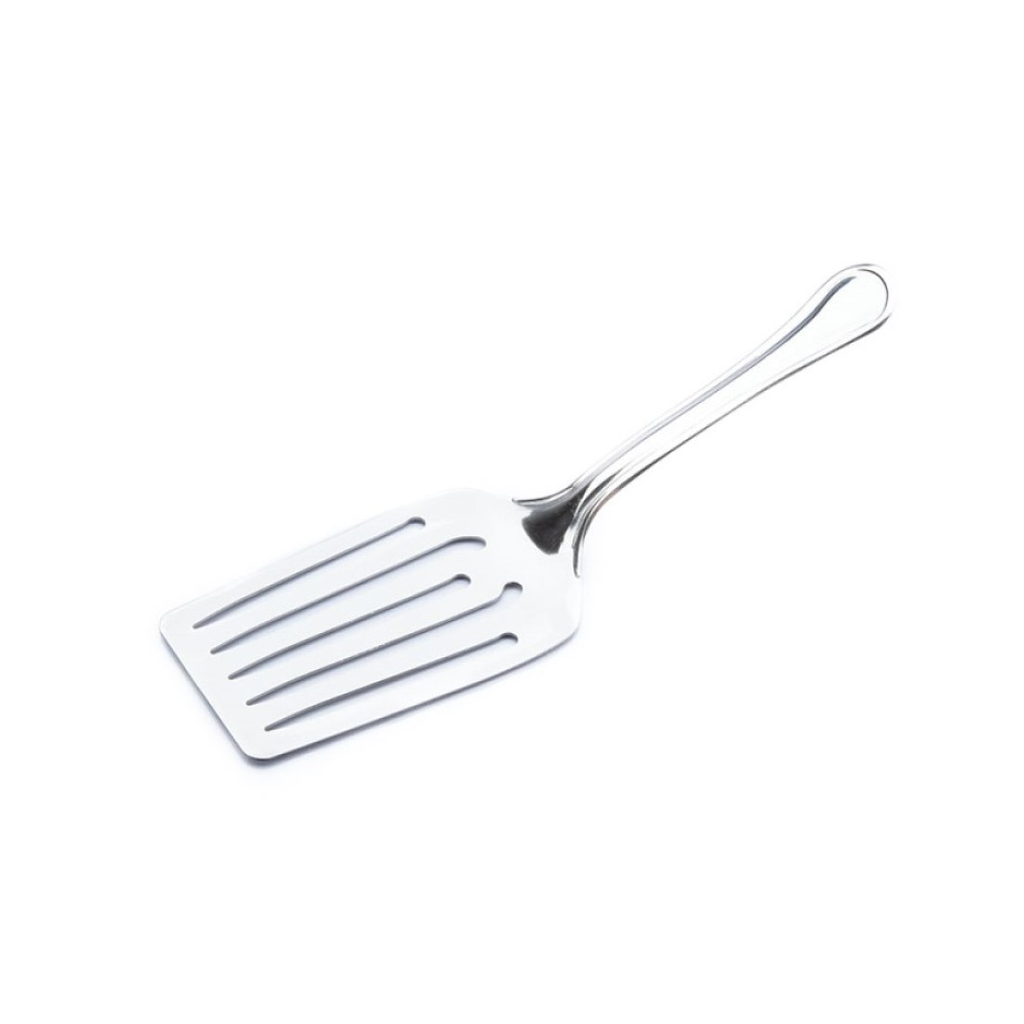 SERVO - Spatola Forata Inox con etichetta adesiva