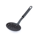 Schiumarola in nylon nero basic con etichetta adesiva