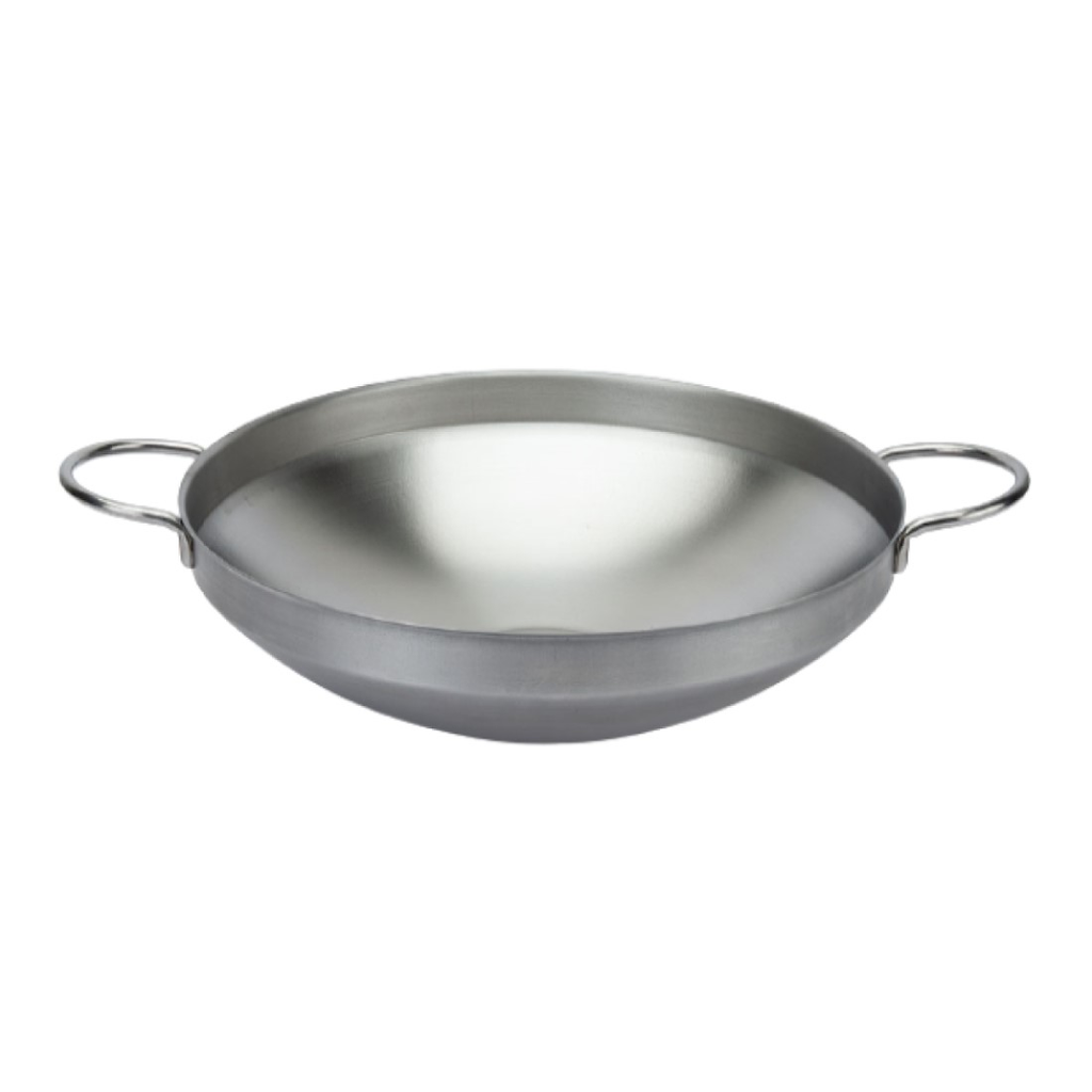 ECOTHERM - Wok-Padella C/2 Maniglie Laterali C/Adesivo - Cm.32