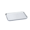 Vassoio Rettangolare Inox C/Adesivo - Cm 36X28