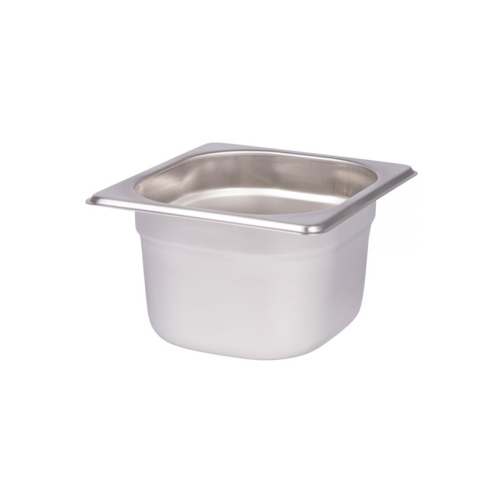 GASTRO SS - GASTRO INOX 1/6 176x162 H.100 mm - 1,5 L