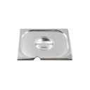 GASTRO SS - LID for GASTRO INOX w/ HOLE for LADLE 1/3 325x175 mm