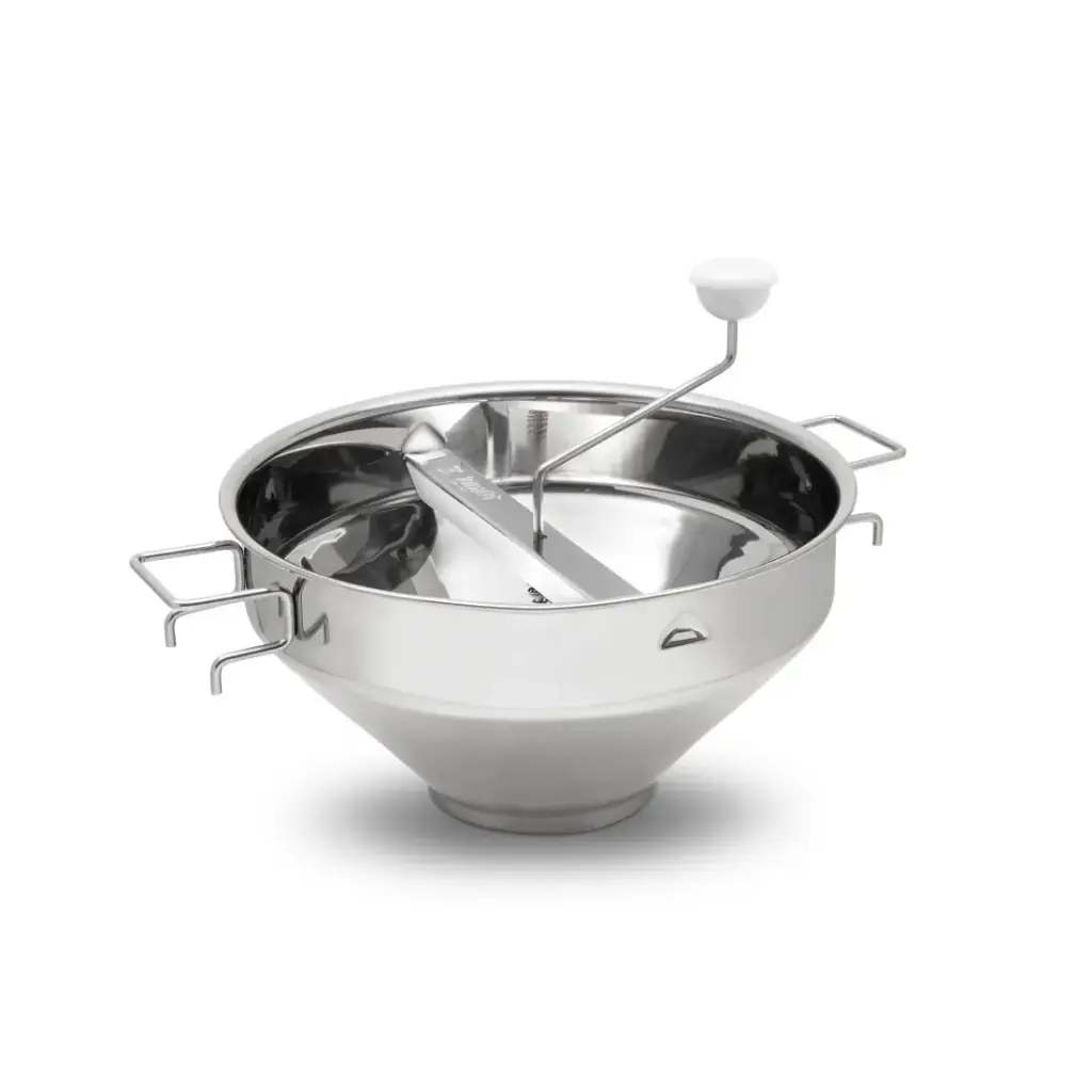 TOMATALO PRO - Passaverdura Professionale Inox 2 Maniglie, 4 Filtri e Scatola - Cm.36