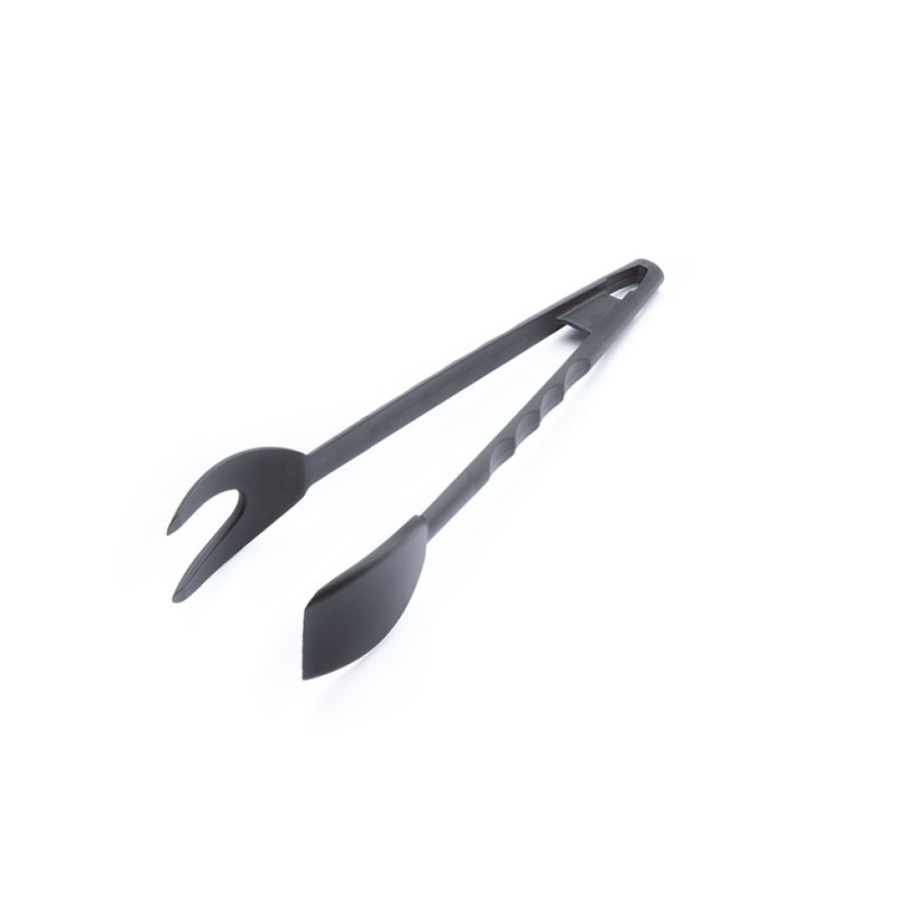 NYLO TOTAL - NYLON BLACK ROAST TONGS w/ STICKER