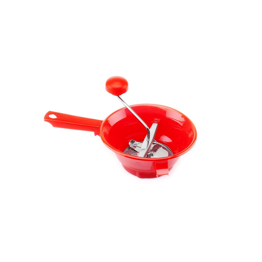 [PV002] VEGETABLE MILL PLASTIC w/ 3 STRAINERS w/ SLEEVE - CM.16