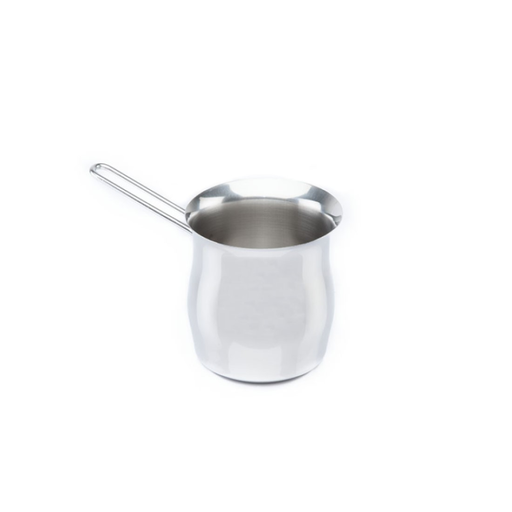 [CF064] Caffettiera turca con manico in acciaio inox con adesivo - tazze 8