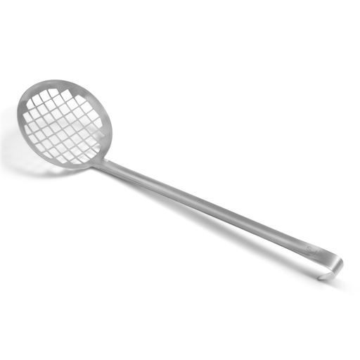 [B269] SKIMMER LARGE SQUARE HOLES 18/10 w/ SLEEVE - CM.14