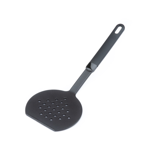 [ME202] BASIC NYLON BLACK HAMBURGER TURNER w/ STICKER