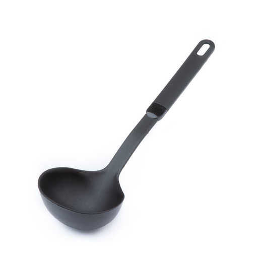 [ME206] BASIC NYLON BLACK SOUP LADLE w/ STICKER