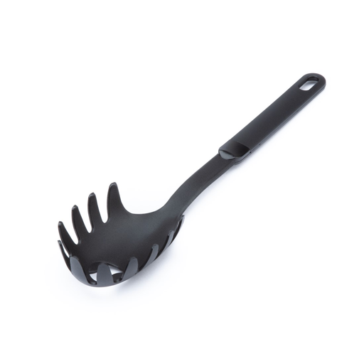 [ME207] BASIC NYLON BLACK SPAGHETTI LADLE w/ STICKER