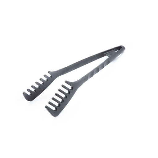 [ME213] BASIC NYLON BLACK SPAGHETTI TONGS w/ STICKER