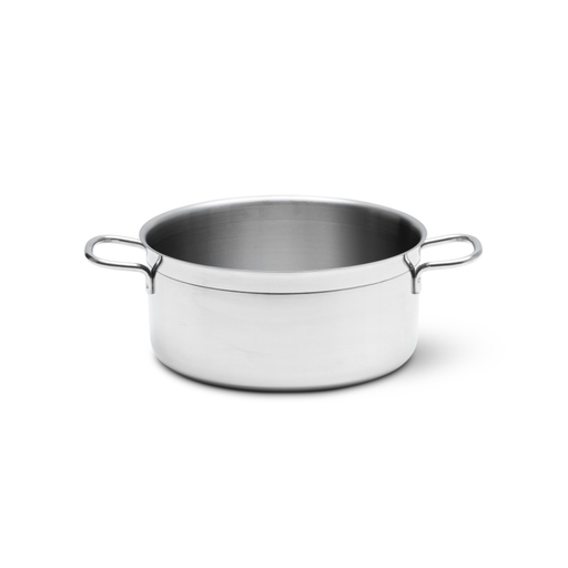 [PE027] Casseruola Ecotherm C/2 Manici Laterali C/Adesivo - Cm.24