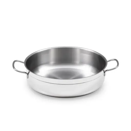 [PETE28] Padella Ecotherm C/2 Manici Laterali C/Adesivo - Cm.28