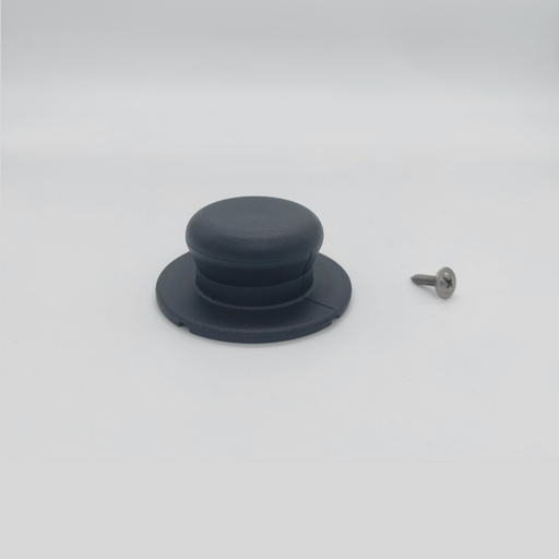 [RIC011] BLACK KNOB mod. STANDARD for LIDS w/ SLEEVE