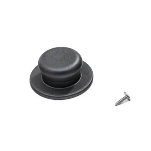 [RIC011] HEROES - BLACK KNOB mod. STANDARD for LIDS w/ SLEEVE