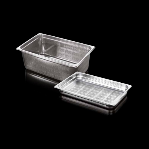 [GI11065F] Gastro Inox Forato 1/1 530X325 H.65 Mm