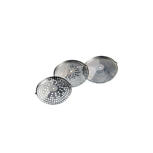 [RIC021] HEROES - no. 3 Filtri INOX cm.10,5 Per Passaverdure Diametro cm. 20